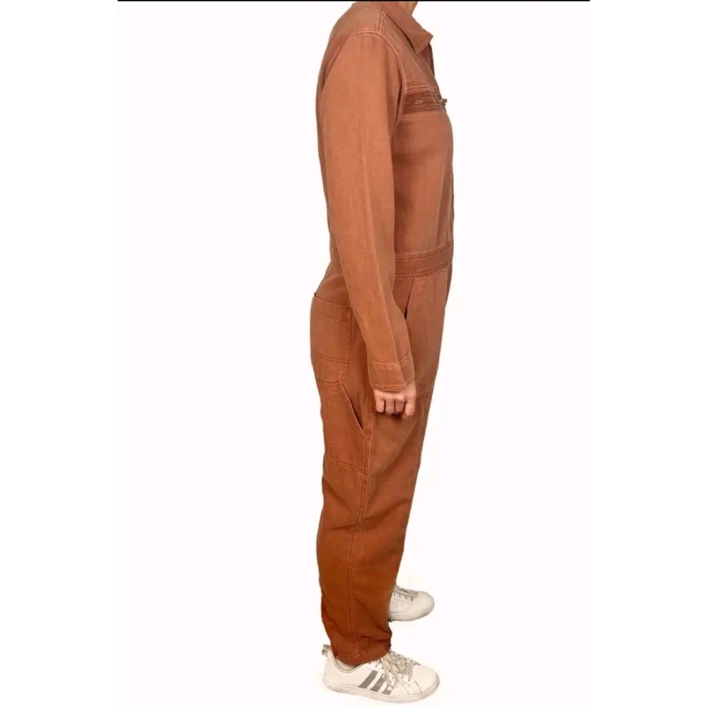 Free People x Sandrine Rose Zip Denim Jumpsuit - Picture 8 of 8